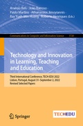 Cover: Technology and Innovation in Learning, Teaching and Education - Springer