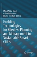 Cover: Enabling Technologies for Effective Planning and Management in Sustainable Smart Cities - Springer