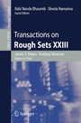 Cover: Transactions on Rough Sets XXIII - Springer