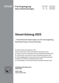 Cover: Steuerr&uuml;stzeug 2023 - Arbeitskreis f. Steuerrecht