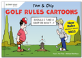 Cover: Golf Rules Cartoons with Tom & Chip - Artigo Publishing International