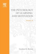 Cover: Psychology of Learning and Motivation - Academic Press
