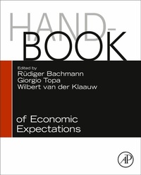 Abbildung von: Handbook of Economic Expectations - Academic Press
