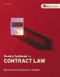 Bild: Poole's Textbook on Contract Law - Oxford University Press