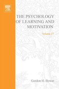 Cover: Psychology of Learning and Motivation - Academic Press