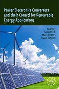 Cover: Power Electronics Converters and their Control for Renewable Energy Applications - Academic Press