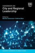 Cover: Handbook on City and Regional Leadership - Edward Elgar Publishing