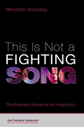 Cover: This Is Not a Fighting Song - Wipf and Stock Publishers