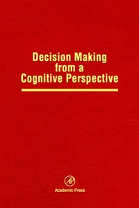 Enlarge image Cover: Decision Making from a Cognitive Perspective - Academic Press