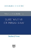 Cover: Advanced Introduction to Substantive Criminal Law - Edward Elgar Publishing