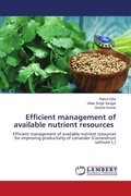 Cover: Efficient management of available nutrient resources - LAP Lambert Academic Publishing