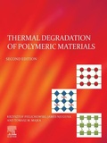 Cover: Thermal Degradation of Polymeric Materials - Elsevier