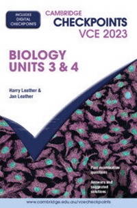 Abbildung von: Cambridge Checkpoints VCE Biology Units 3&4 2023 Digital Code - Cambridge University Press