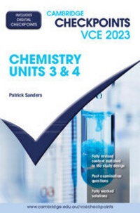 Abbildung von: Cambridge Checkpoints VCE Chemistry Units 3&4 2023 Digital Code - Cambridge University Press