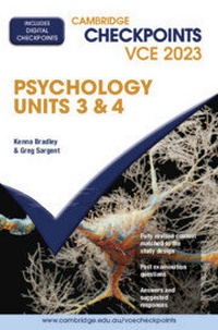 Abbildung von: Cambridge Checkpoints VCE Psychology Units 3&4 2023 Digital Code - Cambridge University Press