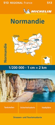 Abbildung von: Michelin Normandie - Michelin Editions des Voyages