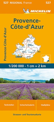 Abbildung von: Michelin Provence Cote d'Azur - Michelin Editions des Voyages