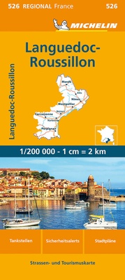 Abbildung von: Michelin Languedoc-Roussillon - Michelin Editions des Voyages