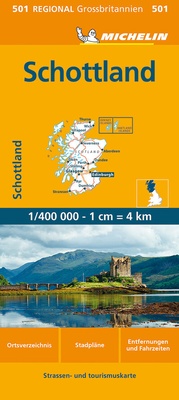 Abbildung von: Michelin Schottland - Michelin Editions des Voyages