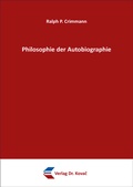 Cover: Philosophie der Autobiographie - Kovac, Dr. Verlag