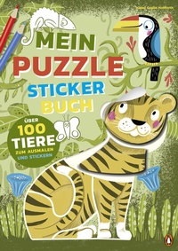 Enlarge image Cover: Mein bunter Puzzle-Sticker-Spaß - Tiere - Penguin Junior