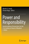 Cover: Power and Responsibility - Springer