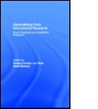 Enlarge image Cover: Generalizing from Educational Research - Routledge