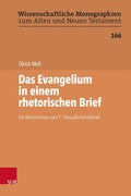 Cover: Das Evangelium in einem rhetorischen Brief - Vandenhoeck & Ruprecht