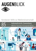 Cover: Automatisierte Zuwendung - Sch&uuml;ren Verlag GmbH