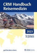 Cover: CRM Handbuch Reisemedizin 2023 - CRM Centrum f&uuml;r Reisemedizin GmbH