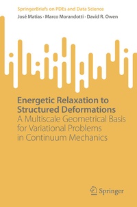 Enlarge image Cover: Energetic Relaxation to Structured Deformations - Springer