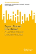 Cover: Export Market Orientation - Springer