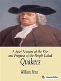 Cover: A Brief Account of the Rise and Progress of the People Called Quakers - Passerino