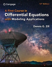 Enlarge image Cover: A First Course in Differential Equations with Modeling Applications - Cengage Learning
