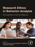 Cover: Research Ethics in Behavior Analysis - Academic Press