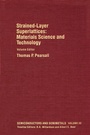 Cover: Materials Science and Technology: Strained-Layer Superlattices - Academic Press