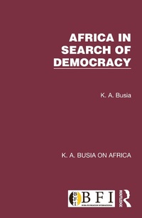 Abbildung von: Africa in Search of Democracy - Routledge