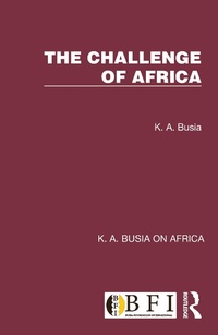 Abbildung von: The Challenge of Africa - Routledge