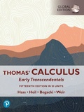 Cover: Thomas' Calculus: Early Transcendentals, eBook, SI Units - Pearson Education Limited
