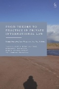 Cover: From Theory to Practice in Private International Law - Hart Publishing