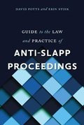 Cover: Guide to the Law and Practice of Anti-SLAPP Proceedings - Irwin Law Inc