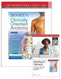 Cover: Moore's Clinically Oriented Anatomy 9e Lippincott Connect International Edition Print Book and Digital Access Card Package - WOLTERS KLUWER HEALTH