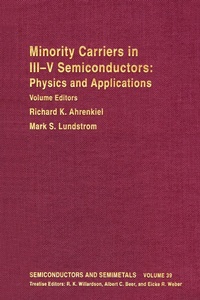 Abbildung von: Semiconductors and Semimetals - Academic Press