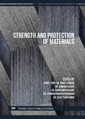 Cover: Strength and Protection of Materials - Trans Tech Publications Ltd