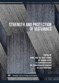 Enlarge image Cover: Strength and Protection of Materials - Trans Tech Publications Ltd
