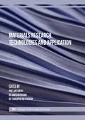 Cover: Materials Research, Technologies and Application - Trans Tech Publications Ltd