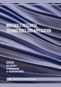 Abbildung von: Materials Research, Technologies and Application - Trans Tech Publications Ltd