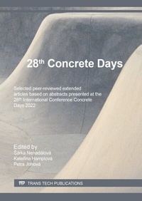 Abbildung von: 28th Concrete Days - Trans Tech Publications Ltd