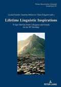 Cover: Lifetime Linguistic Inspirations - Peter Lang Verlag