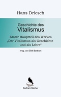 Cover: Geschichte des Vitalismus - Books on Demand